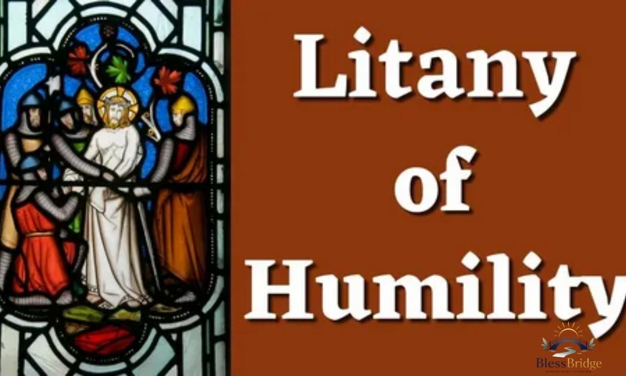 Litany of Humility PDF prayer for spiritual growth and humility