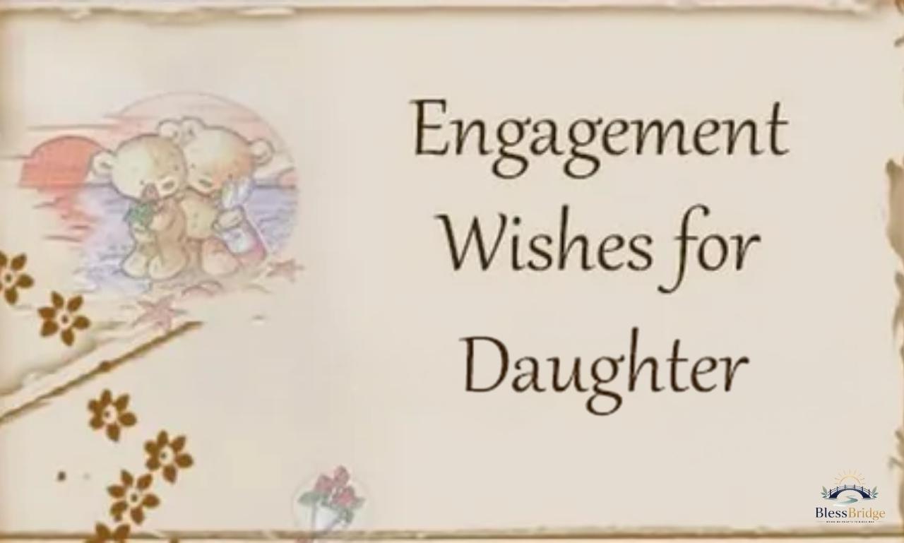 Proud parents offering engagement wishes for daughter and her fiancé