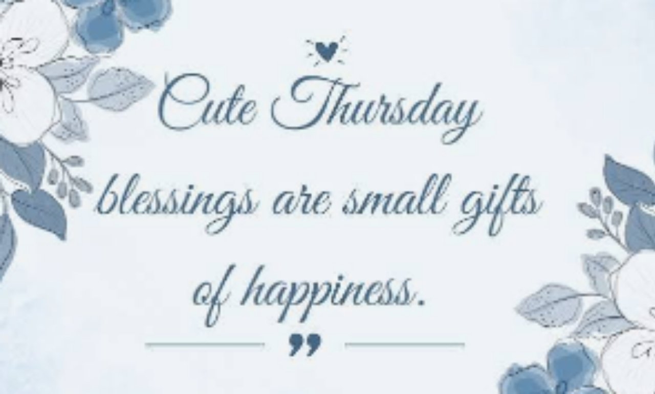 Cute Thursday Blessings with beautiful flowers and inspirational morning prayer message