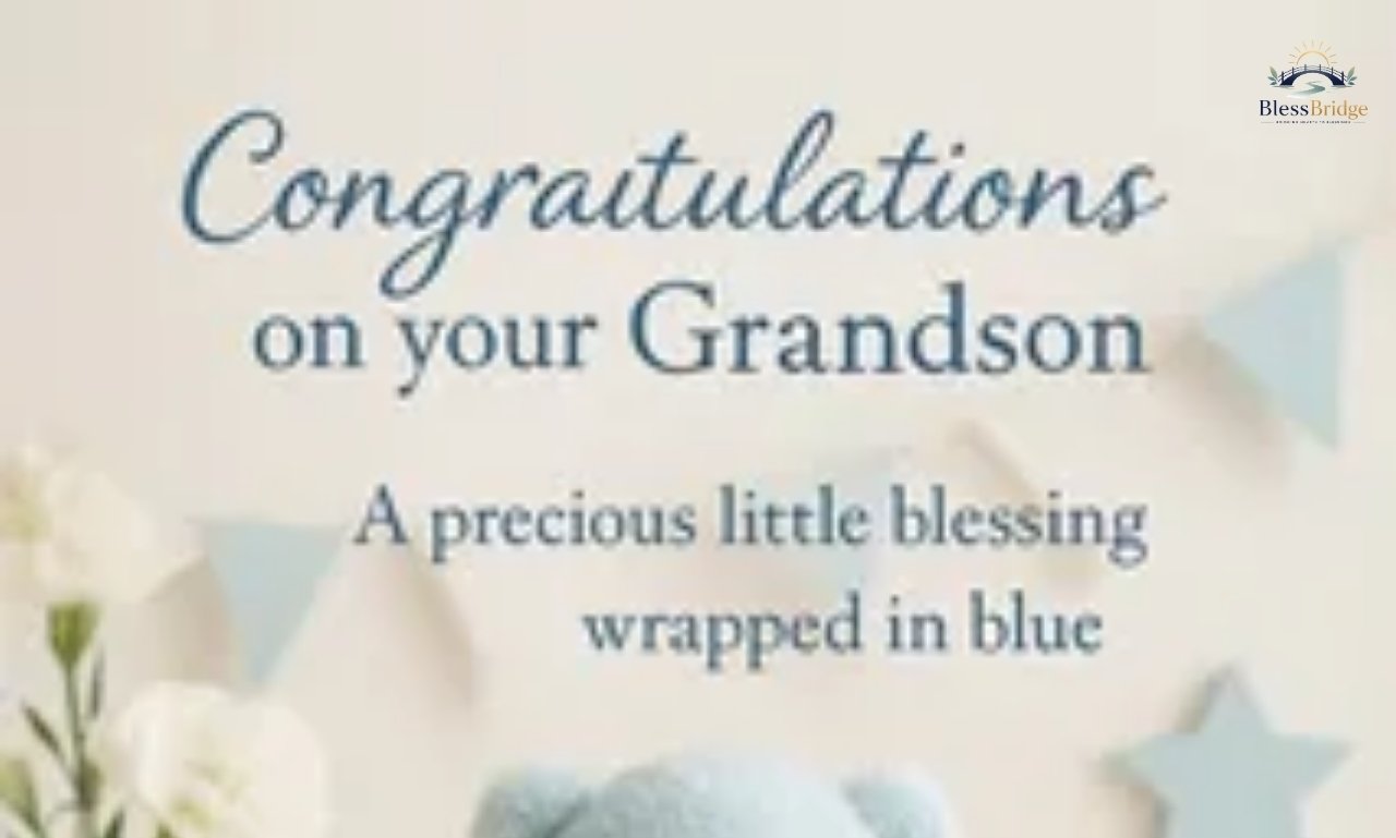Heartfelt congratulations to grandson with celebratory balloons, a graduation cap, and a joyful family moment