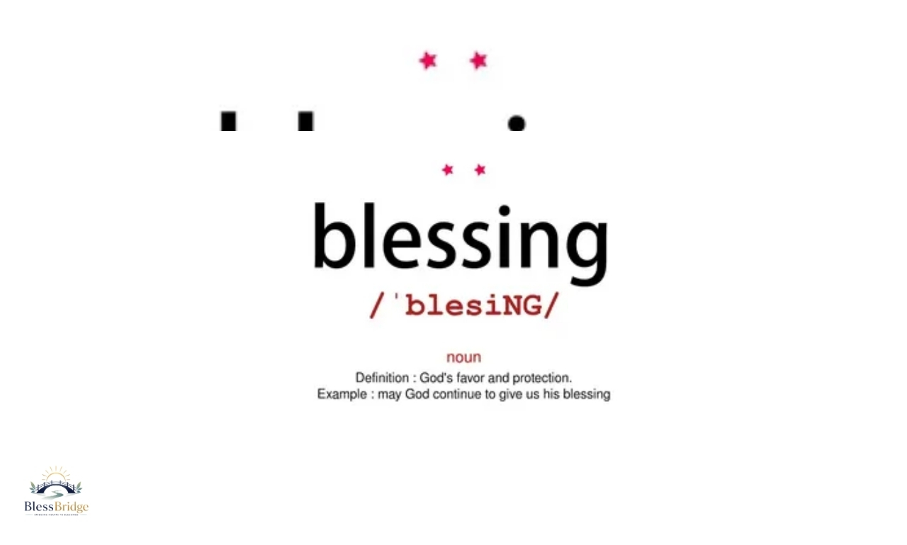 Blessing synonym words and meanings with examples